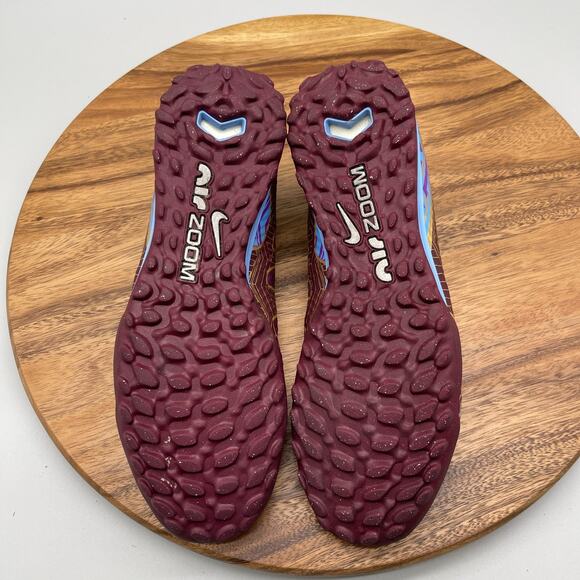 Nike Zoom Mercurial SuperFly 9 Shoes Mens Size 10 Red Soccer Cleats Athletic - Picture 7 of 8